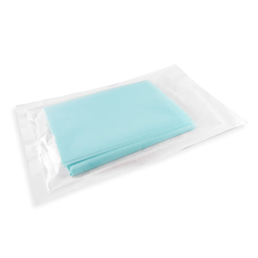 Dispovet - 1-Ply Drape Sterile (Green, Polyethylene, 120 x 120 cm) - 20 pieces