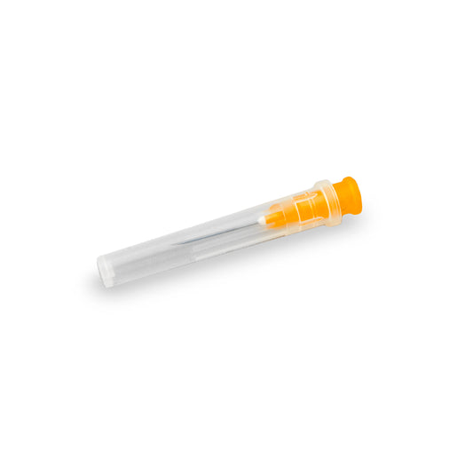 Aiguille hypodermique Dispovet (25G, 0,5x16 mm, Orange) - 100 Pièces