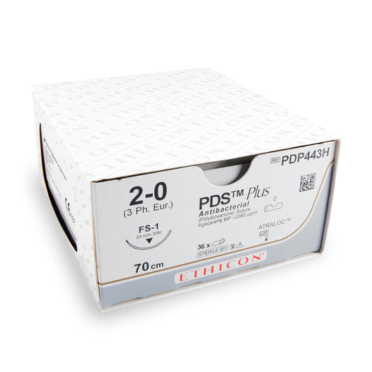 PDS Plus PDP443H USP2 - 0 EP-3 FS1 0,375 70cm, 36 stuks