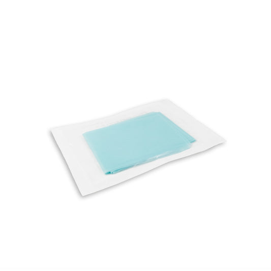 Dispovet - 1-Ply Sterile Drape (Green, Polyethylene, 30x45 cm) - 25 pieces