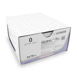 Hechtdraad Vicryl Plus (VCP626E, 0 2 x 70cm) 24 stuks | Ethicon