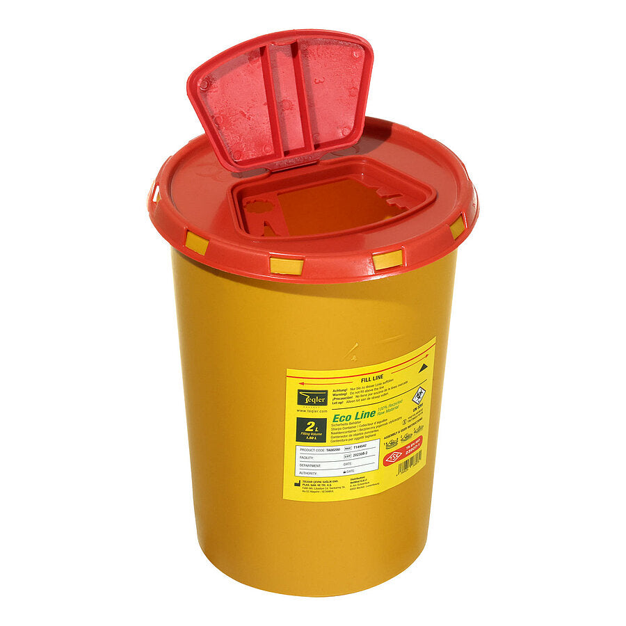 Collecteur d'aiguilles Eco-Line (2 Litres) - 1 pièce