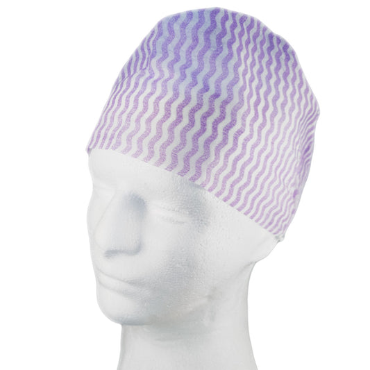 Medline Surgical Cap (Purple) - 100 pieces